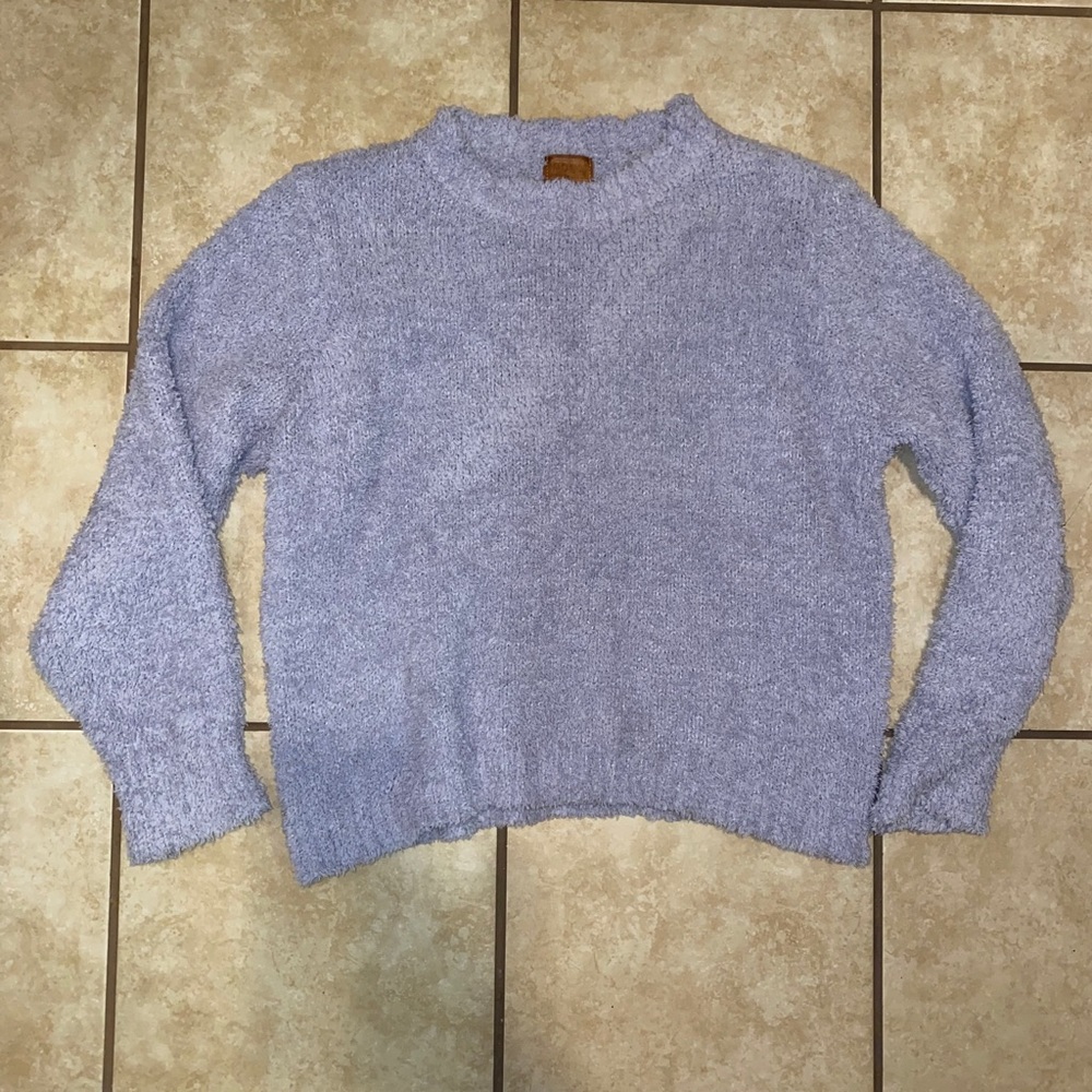 POL never felt this softie crewneck- PURPLE